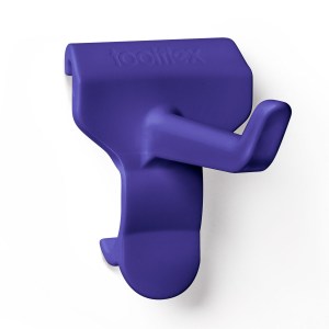 Vikan P01H-9 Toolflex One P-01 Hook 3-Pack - Purple